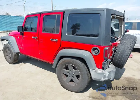 2016 Jeep Wrangler Unlimited Sport from USA, damaged, VIN 1C4BJWDGXGL174327